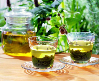 trà xanh mật ong
