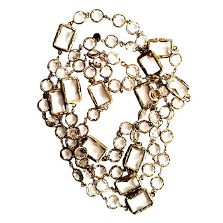 Wardrobot™: 1980's Chanel Crystal Necklace