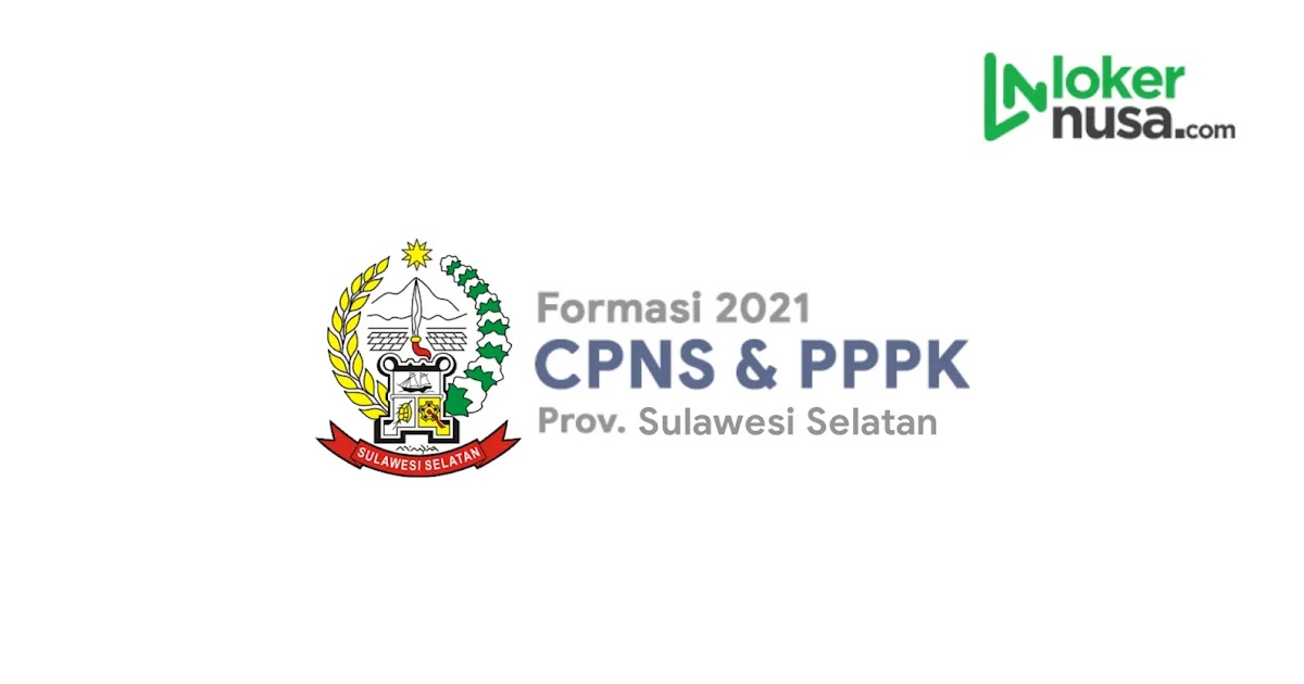 Formasi cpns kabupaten gowa