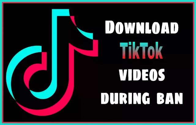 Download any tiktok video during ban in India.