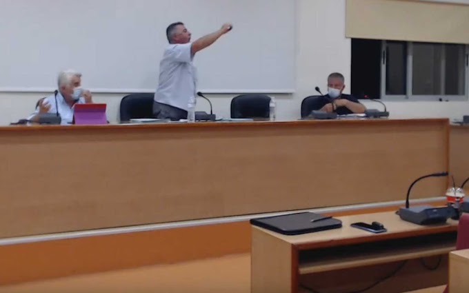 Αχαϊα: “Γαλλικά” και ξύλο σε δημοτικό συμβούλιο!   (Βίντεο)