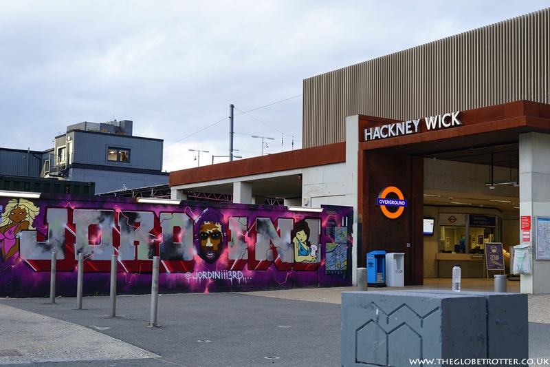 Street art near Hackney Wick Station