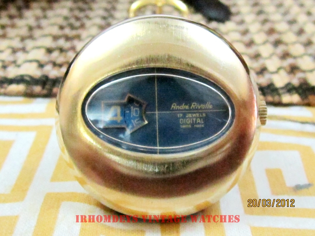 andre rivalle wrist watch
