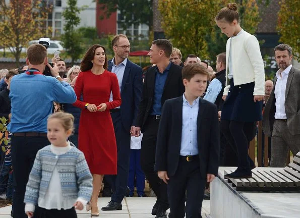 Crown Prince Frederik, Crown Princess Mary, Prince Vincent, Princess Josephine, Prince Isabella and Prince Christian