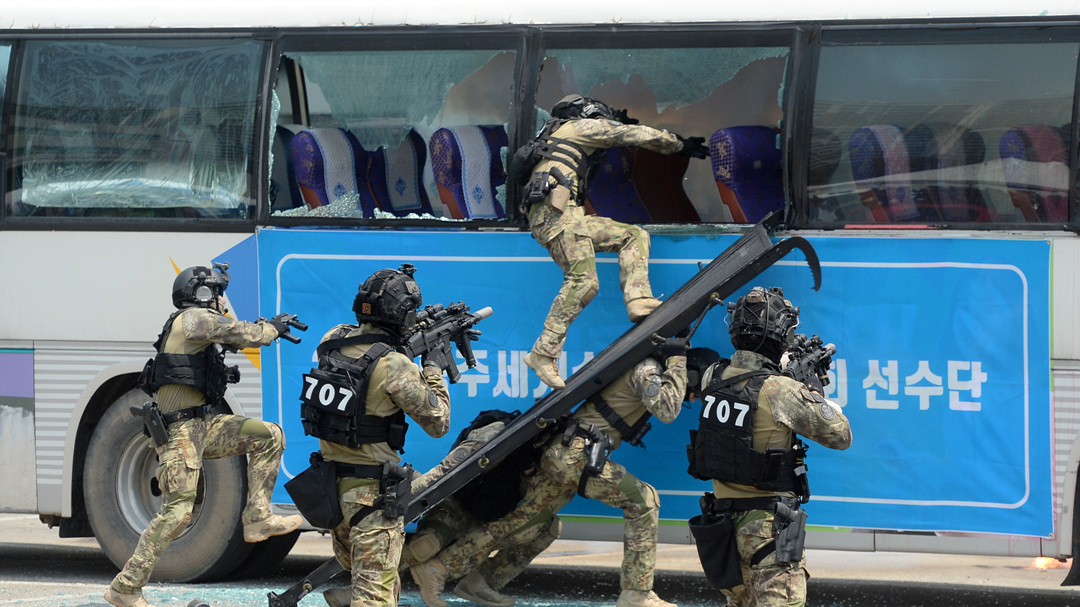 ROK Defense South Korean Special Forces CounterTerrorism Exercise