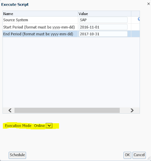 FDMEE: System Maintenance Tasks: Maintain EBS GL Balances Table