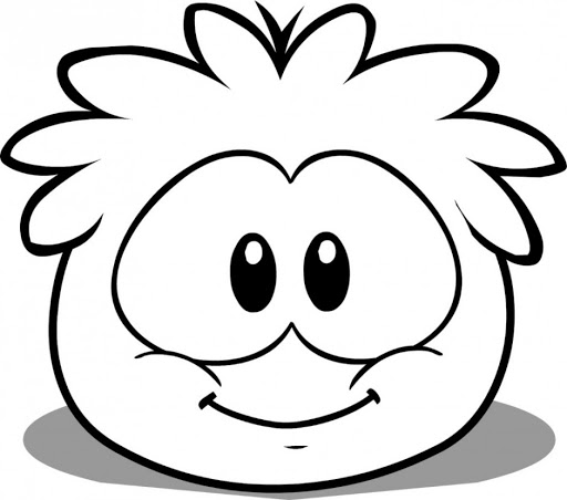 Download Free Cartoon Penguin Coloring Pages png images,