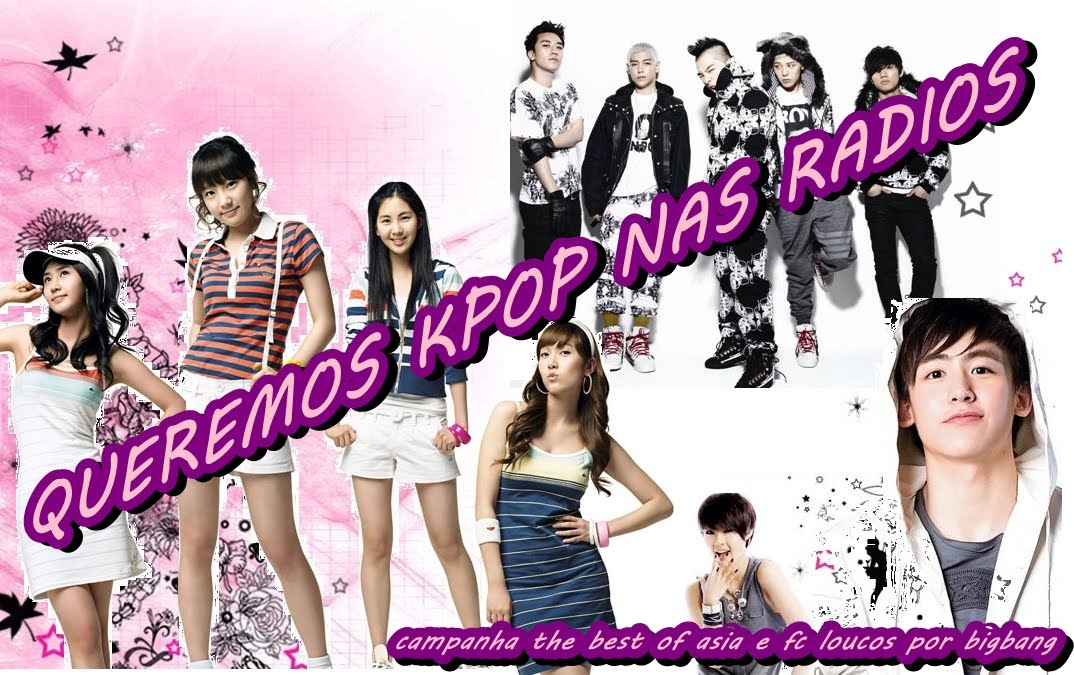FC Loucos por Big Bang kpop nas radios