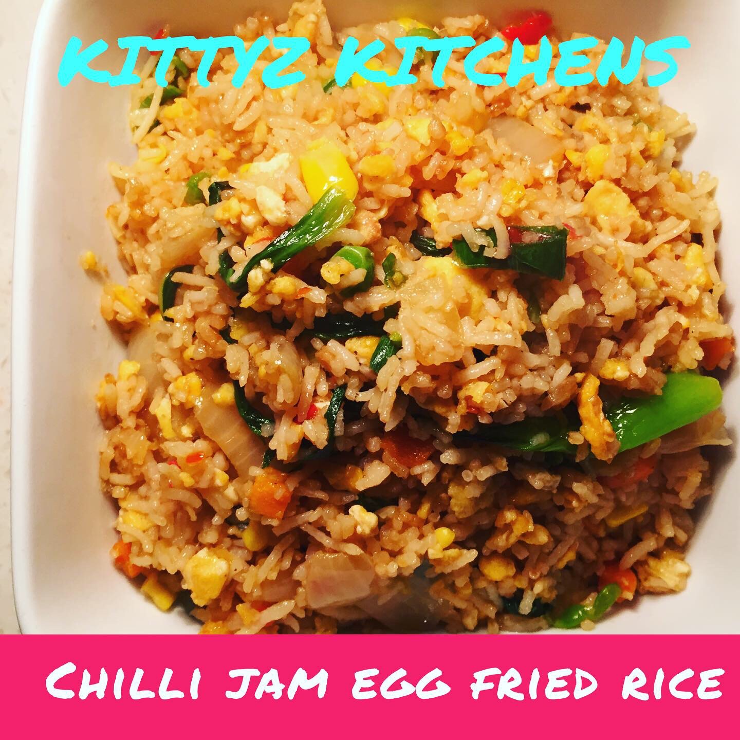 Chilli Jam Egg Fried Rice Recipe
