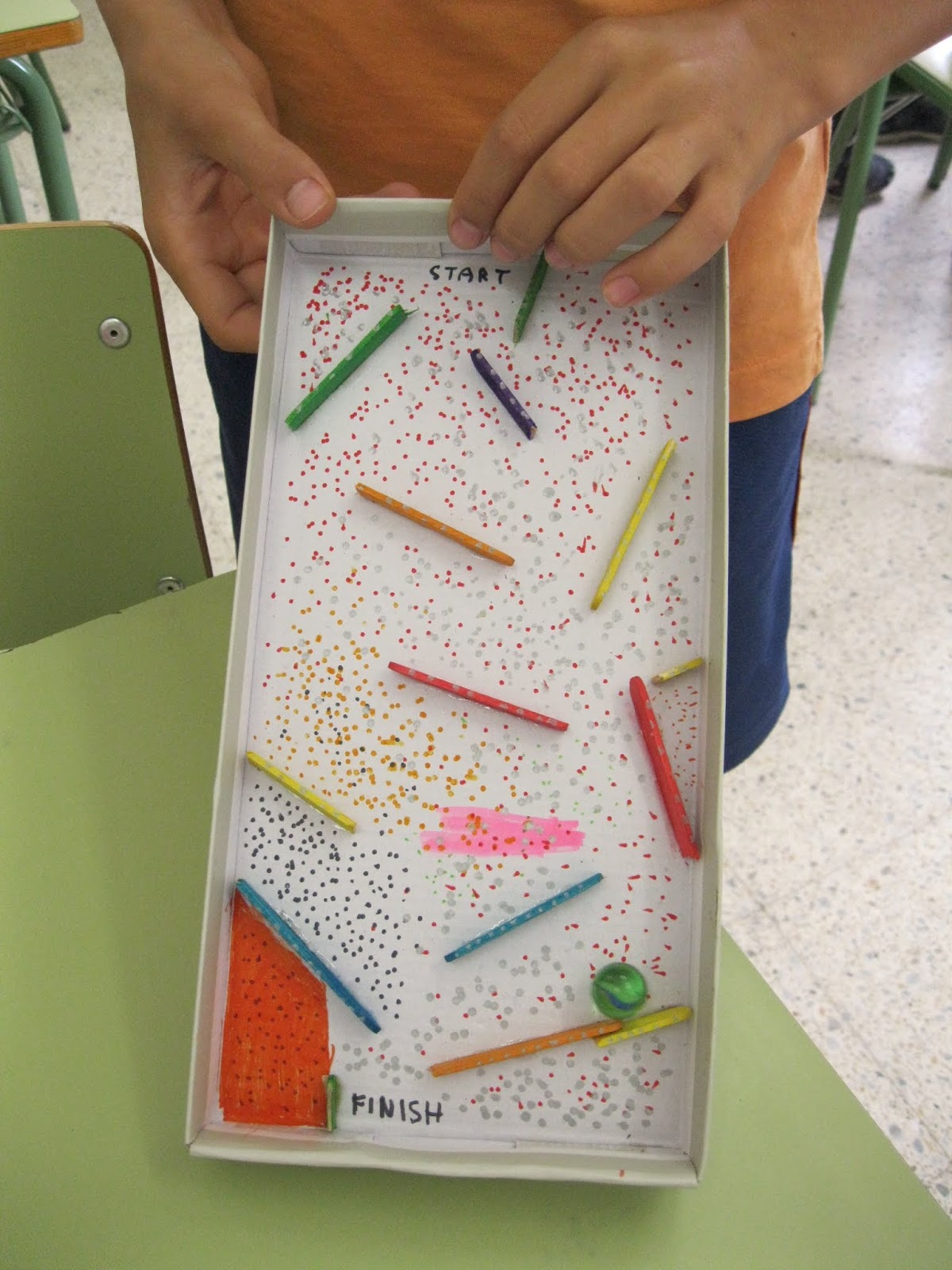 Ignasi Peraire Science Blog Inclined Planes Marble Run Game (6th Grade)