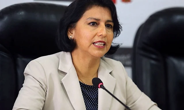 Sylvia Cáceres Pizarro, ministra de trabajo