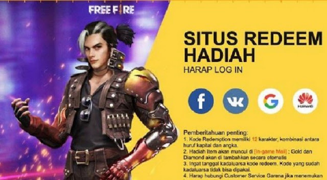 Apk Penghasil Kode Redeem FF