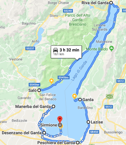 Cartina Lago Di Garda