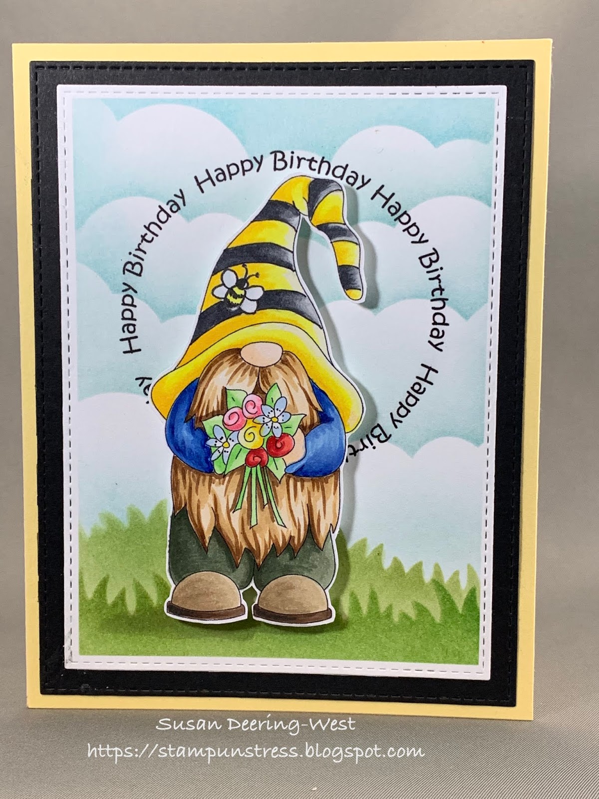 Creative juice gnome bee birthday 1