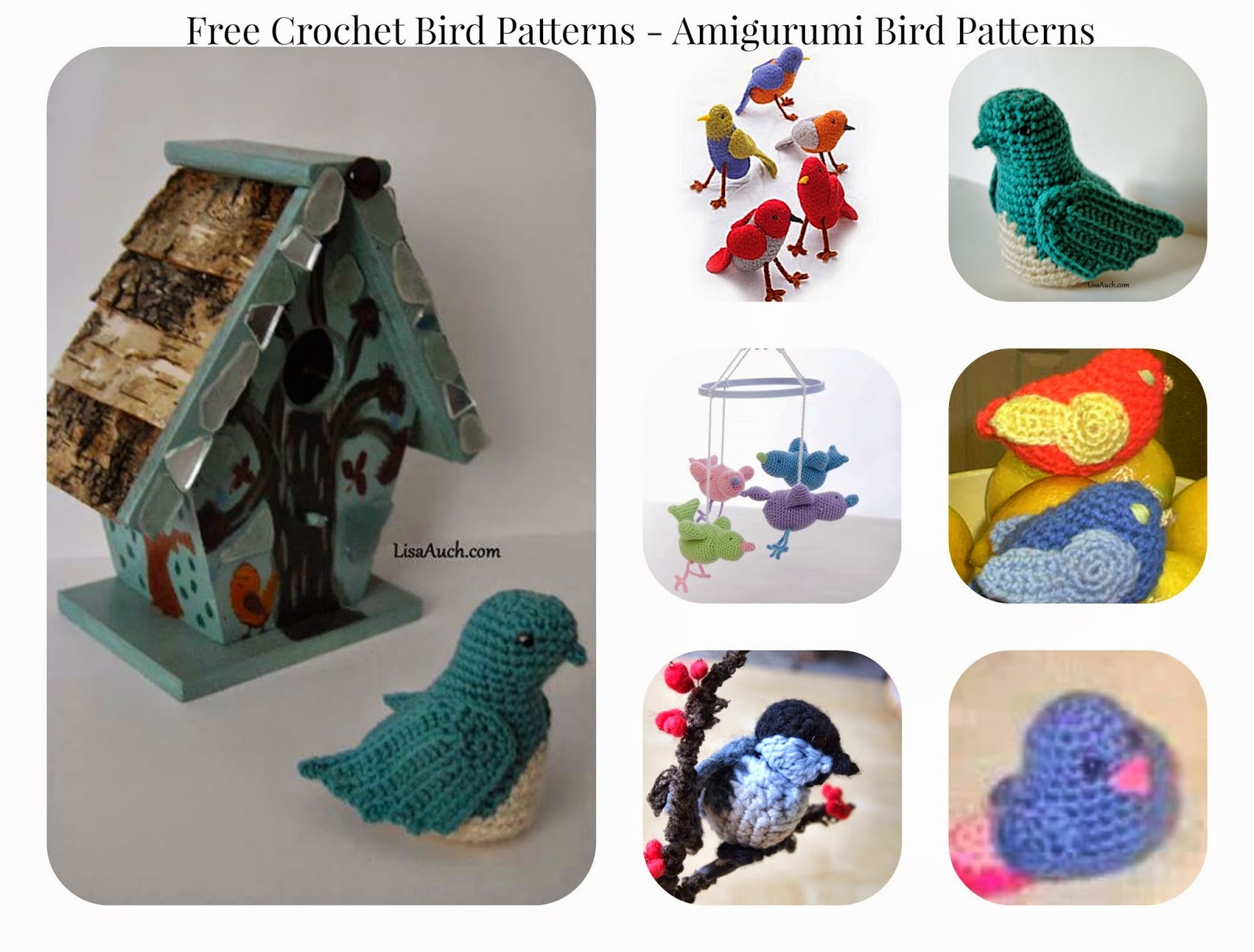 FREE Crochet Bird Patterns
