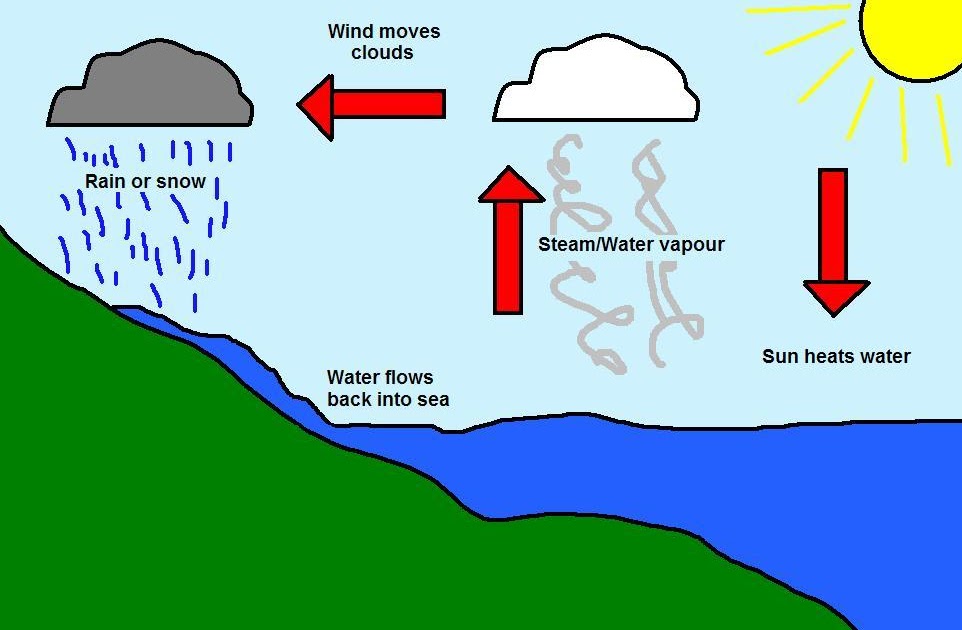Water Cycle in Hindi जल चक्र