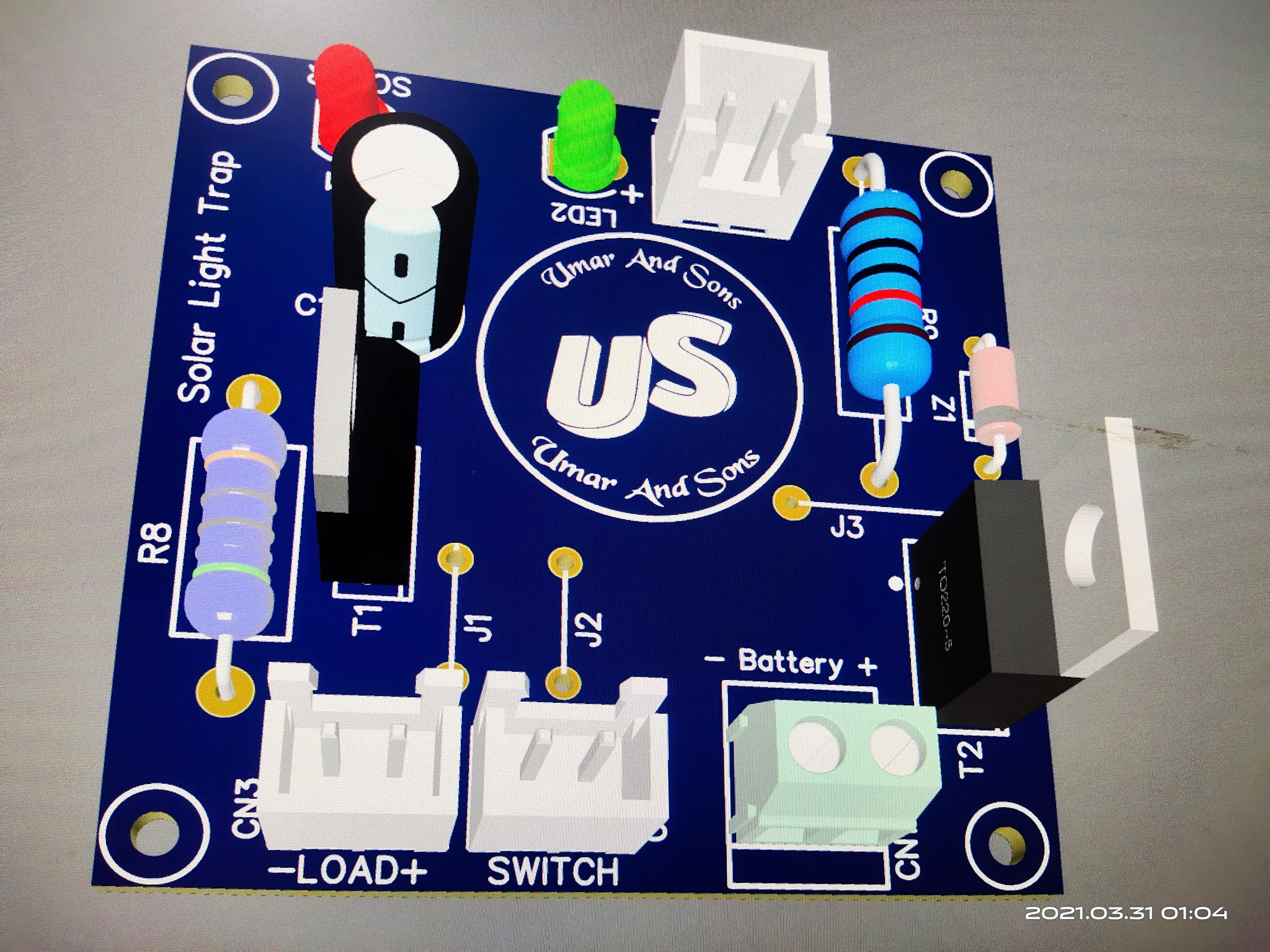 Solar Light Trap (SMD Version)