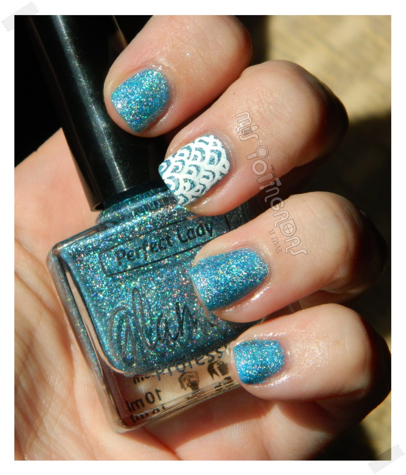 MIS POTINGADAS y ms: Reto Summer Nails | Olas #7