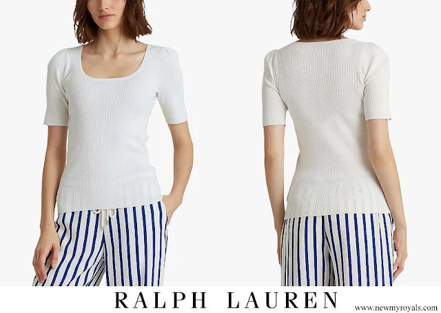 Kate Middleton wore Ralph Lauren Nadalia Top