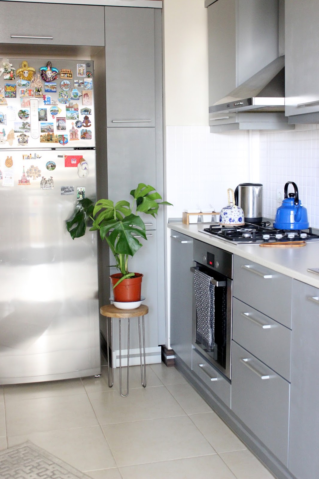 bi kagit bi makas mutfak yenileme dolap kapaklarini boyadim