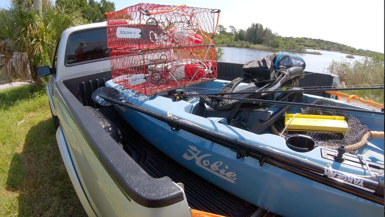 First Blue Crabbing and Fishing Kayak Adventure