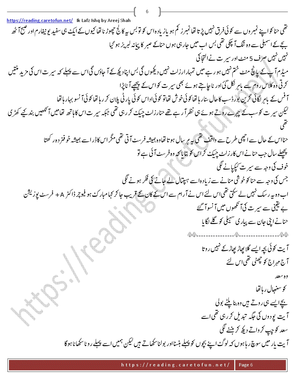 areej shah novel