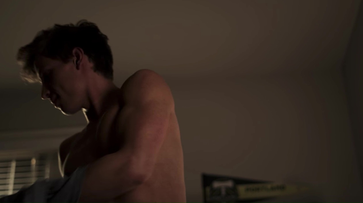 Brandon Butler shirtless in Trinkets 1-03 "P*ssy Palace" .