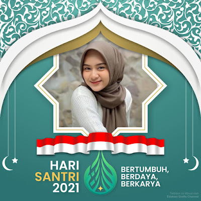 Twibbon Hari Santri Nasional 2021