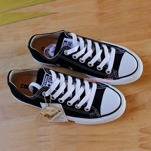 Giày thể thao Adidas conver classic den trắng đế thấp