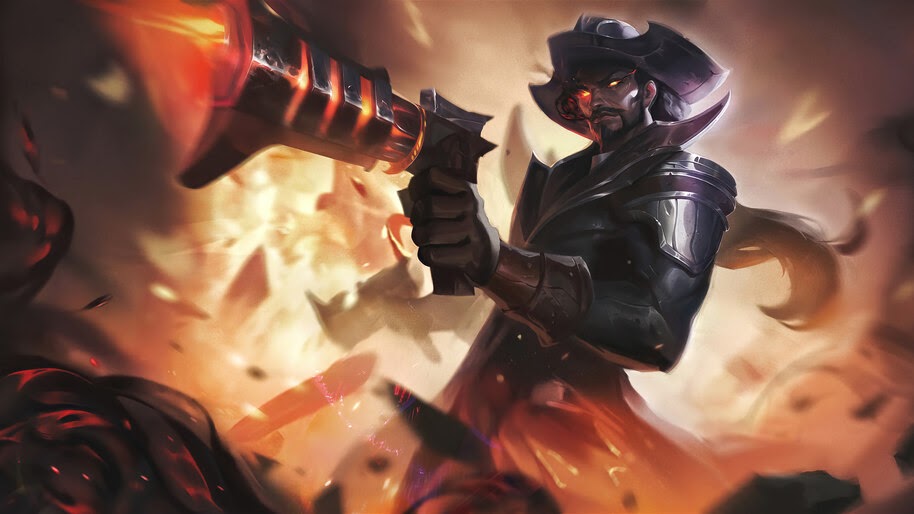 Lucian High Noon LoL League 4K #6950a Wallpaper