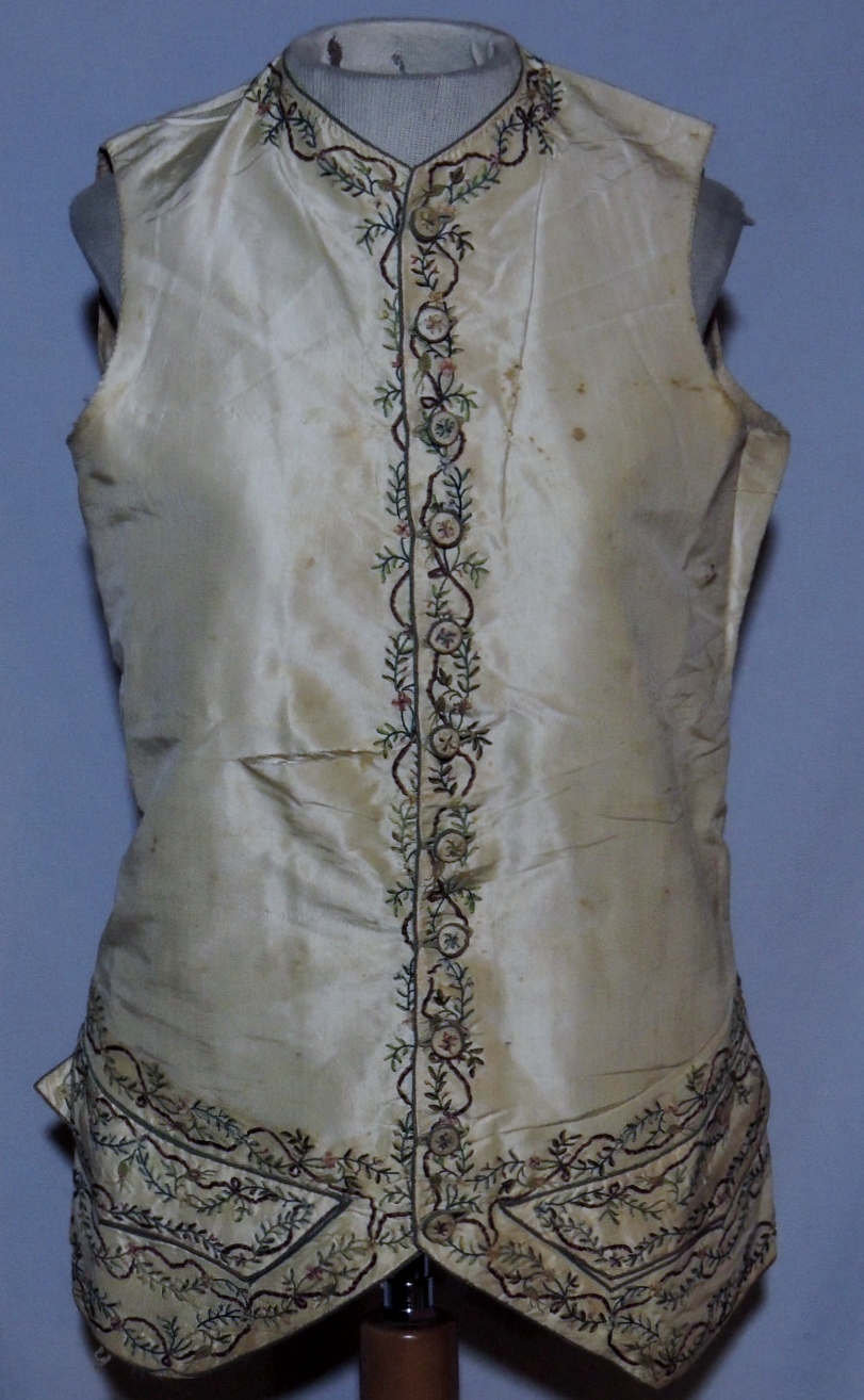 All The Pretty Dresses: 1760's Men's Waistcoat