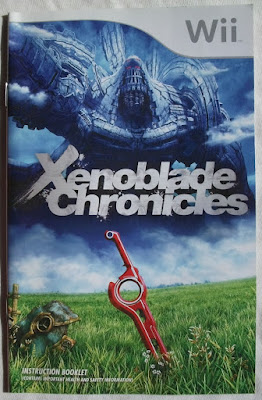 Xenoblade Chronicles - Manual Pal UK portada