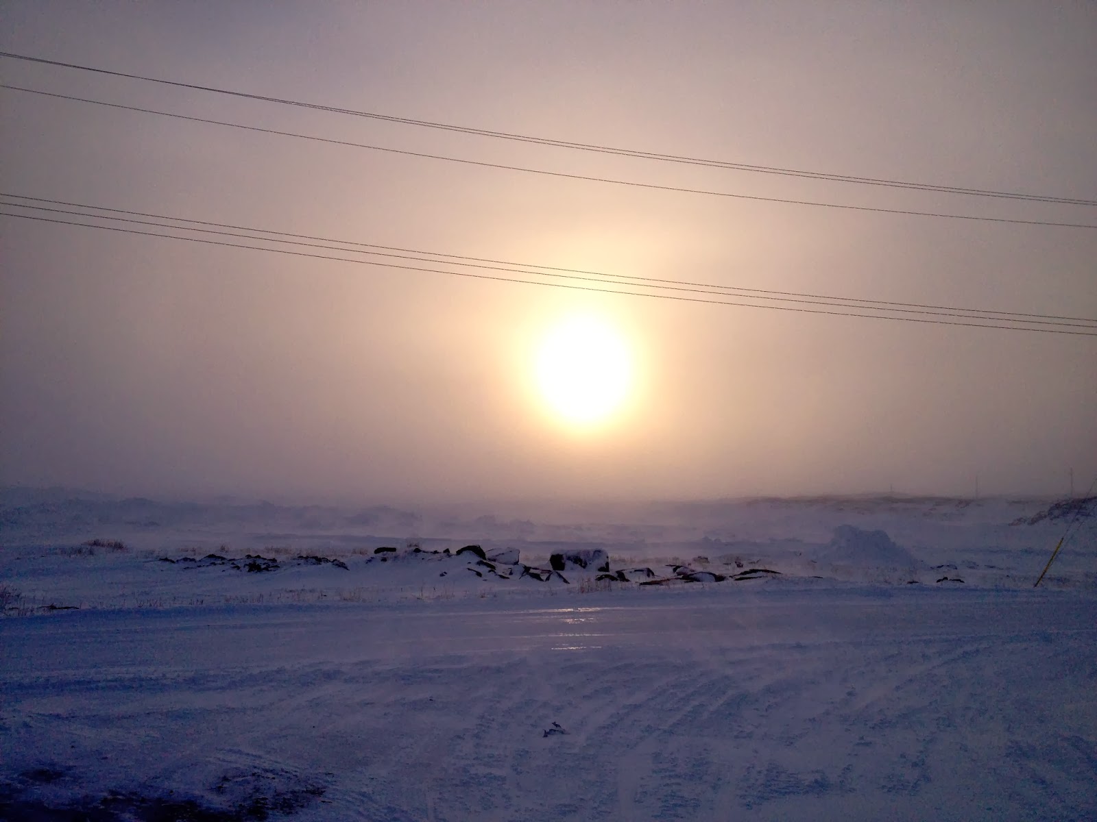 All of it or Nunavut Extreme Weather Whale Cove Style