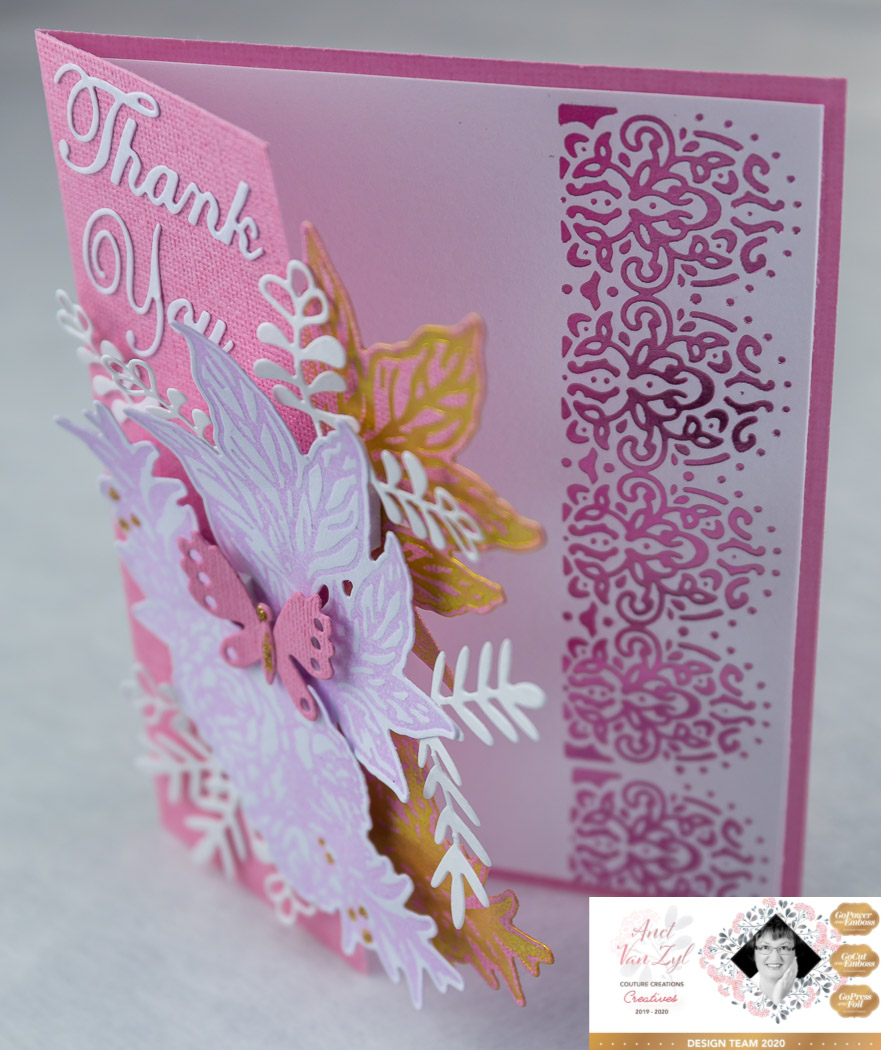 Creations Partial Die Cut Card Couture Creations