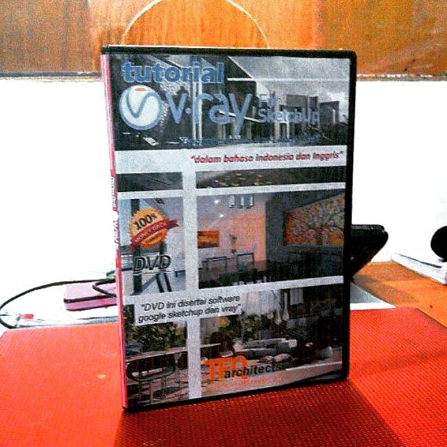 DVD Tutorial V Ray Sketchup Bahasa Indonesia
