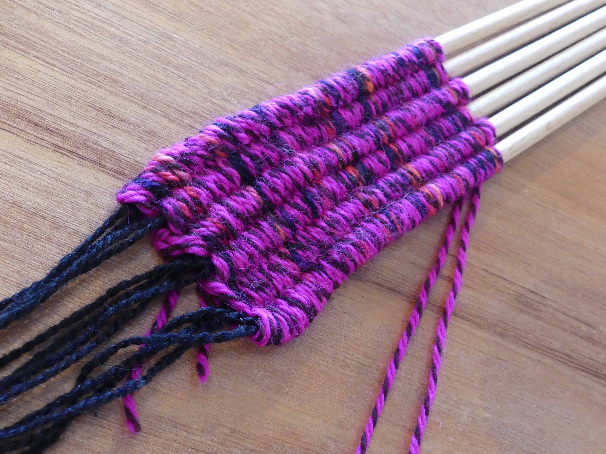 Somerset Stitch: Quick Stitch - Stick Weaving Pouch