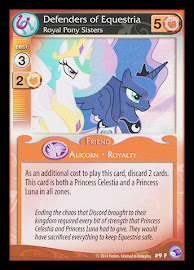 My Little Pony Defenders of Equestria, Royal Pony Sisters General Fixed Set CCG Card
