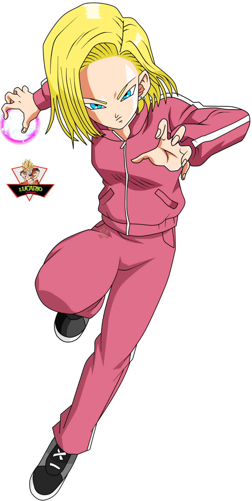 Renders Backgrounds LogoS: Android 18 Super