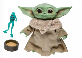 Baby Yoda of The Mandalorian plush toys coloring.filminspector.com