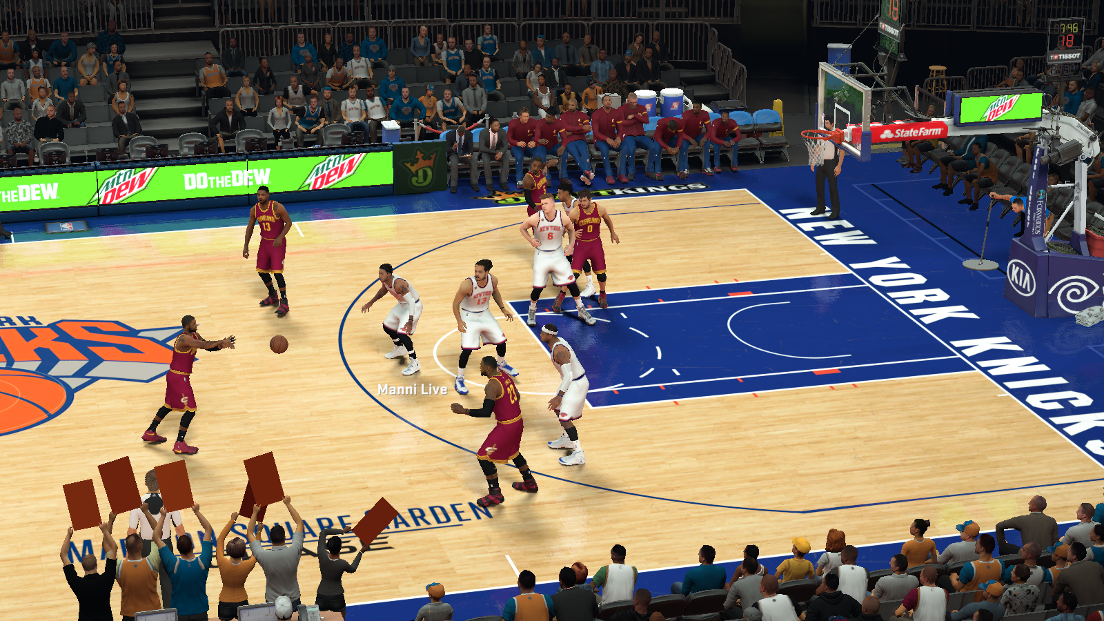 NBA 2K17 New York Knicks Madison Square Garden HD Arena by