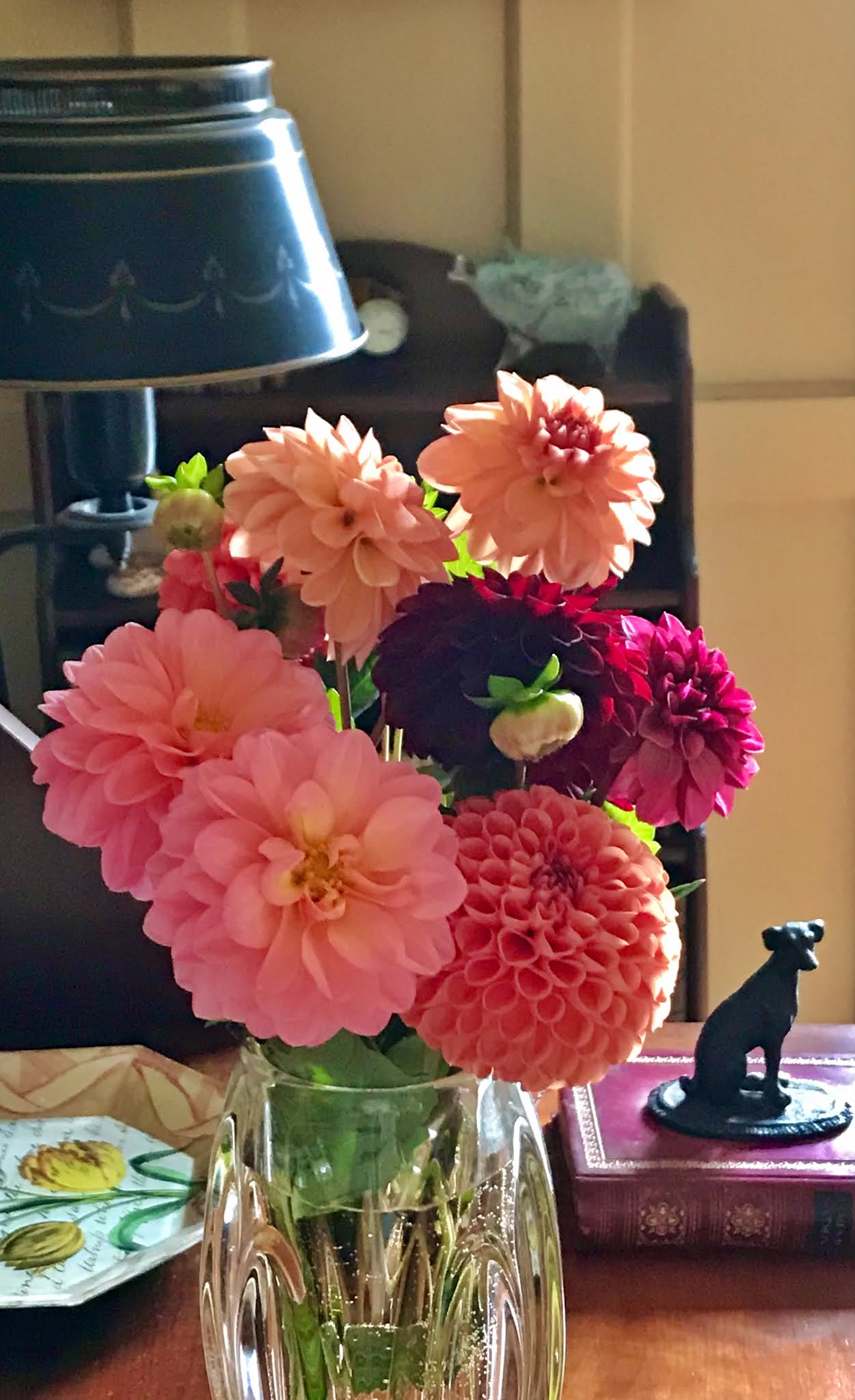 Content in a Cottage Freshly Picked Dahlia Bouquet