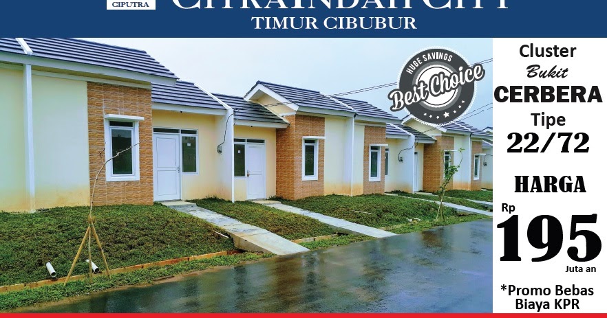 Bukit CERBERA Citra Indah City dipasarkan - Tipe 22/72 ...