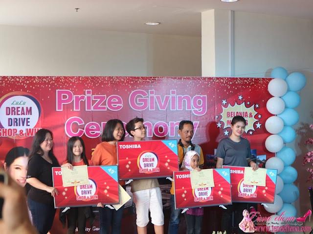 Majlis Pemberian Hadiah Lulu Dream Drive Shop & Win 