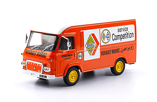 Saviem SG2 (1968) Renault Sport saviem sg2 1:43 renault sport, coleccion vehiculos de asistencia en rally 1:43