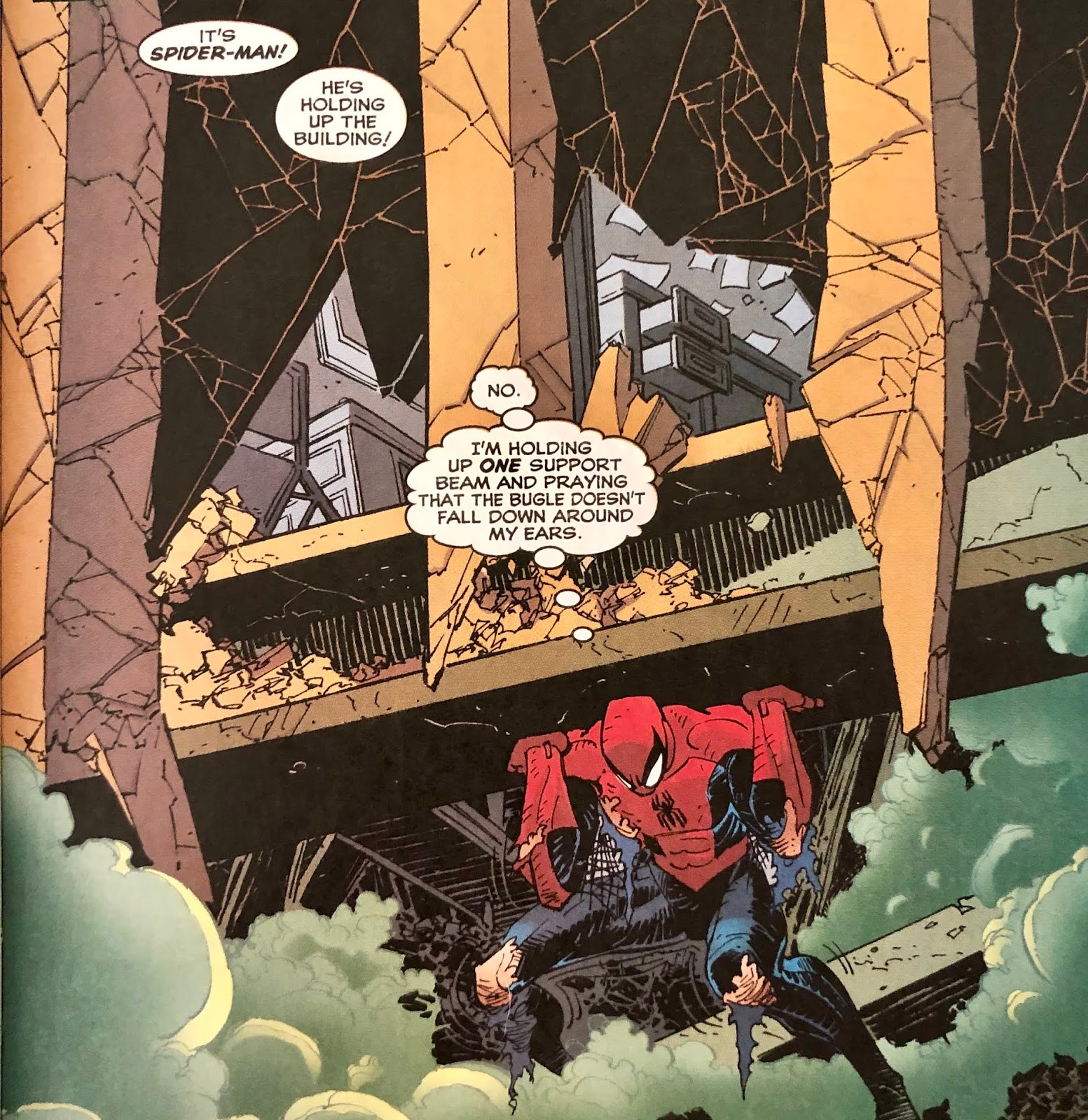 Peter Parker: Spider-Man #98 (1998) – Chris is on Infinite Earths