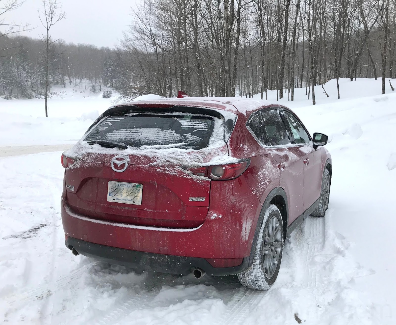 Create With Mom Winter Driving in the 2019 Mazda CX5 Signature