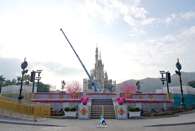 奇妙夢想城堡, Castle of Magical Dreams, 香港迪士尼樂園, Hong Kong Disneyland, HK, Construction Update, Disney Magical Kingdom Blog, HKDL, Disney Castle