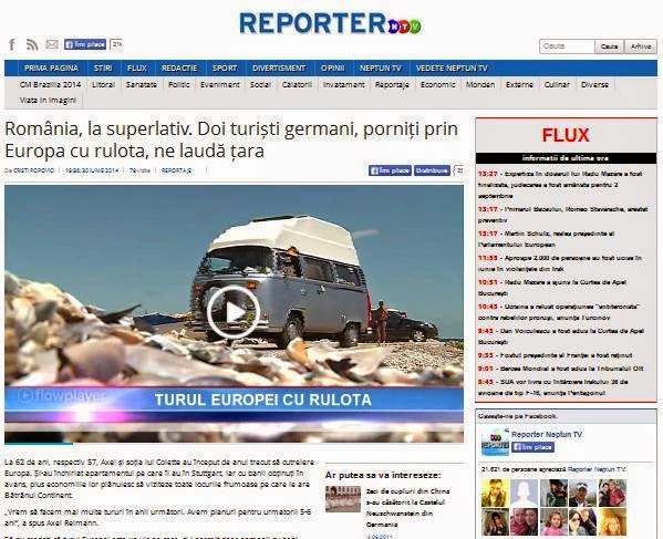 Reportage NTV Romania