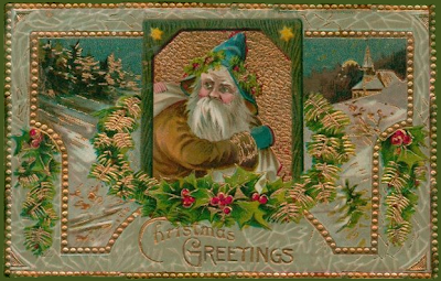 Fashioned jolly msn Restored, Nostalgic, Christmas Postcards of Santa Claus | Belznickle Blogspot : Restored