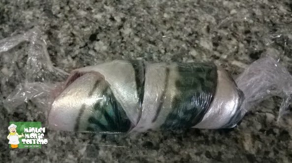 Caballa en Escabeche de Remolacha